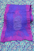 Load image into Gallery viewer, Nuno-felted Chiffon Scarf (short)