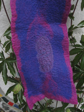 Load image into Gallery viewer, Nuno-felted Chiffon Scarf (short)