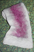 Load image into Gallery viewer, Nuno-felted Chiffon Scarf
