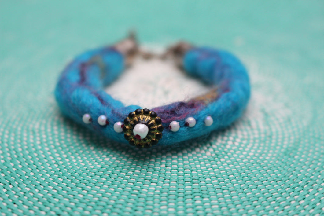 Felted Bracelet